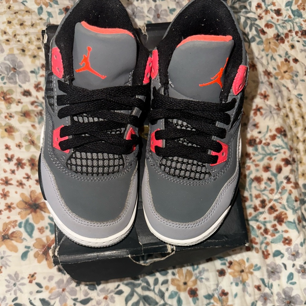 Toddler air Jordan 4 infrared colorway